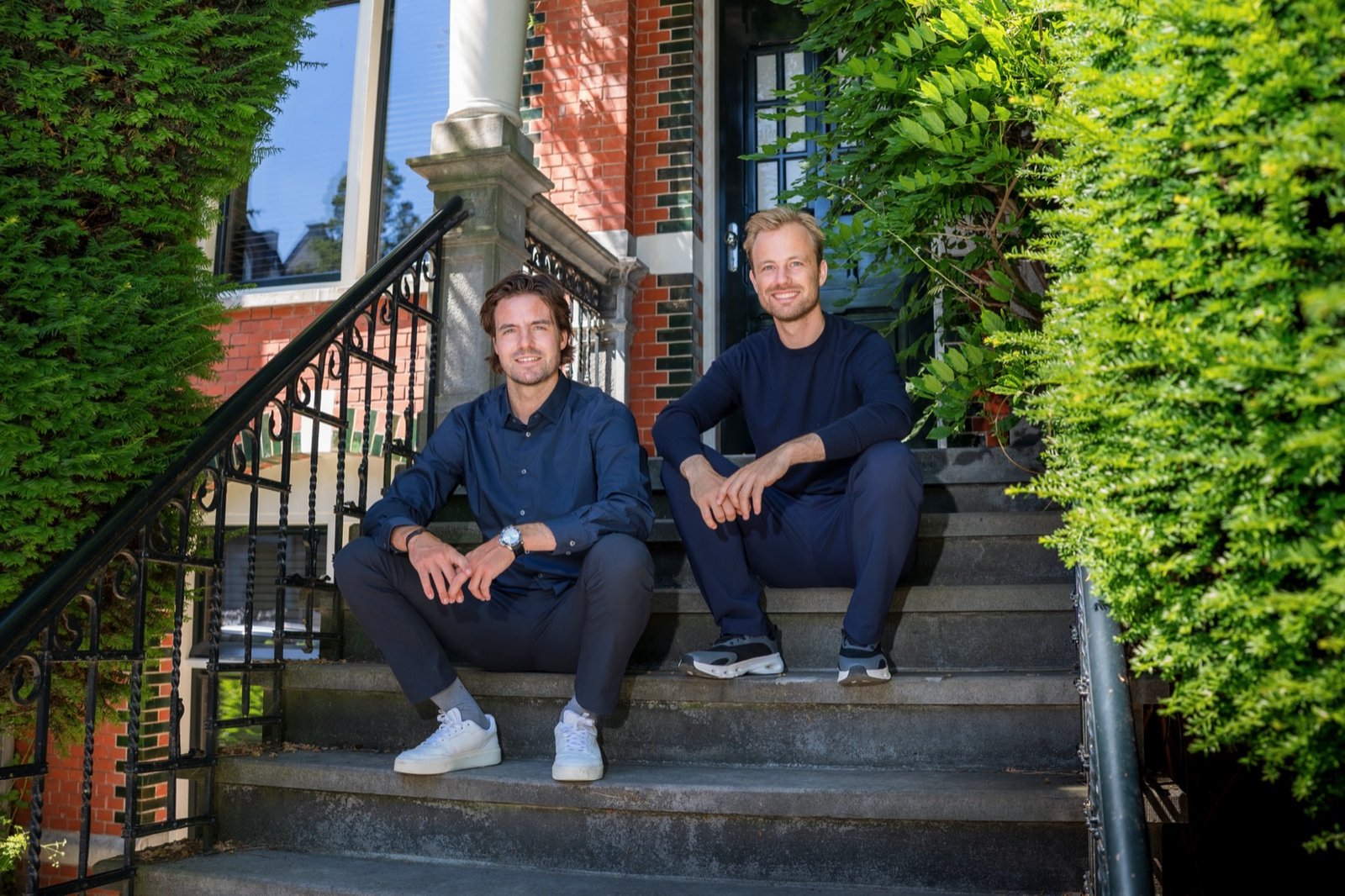 Nick Lammers (links) en Tjerk de Vries (rechts), oprichters van TEN